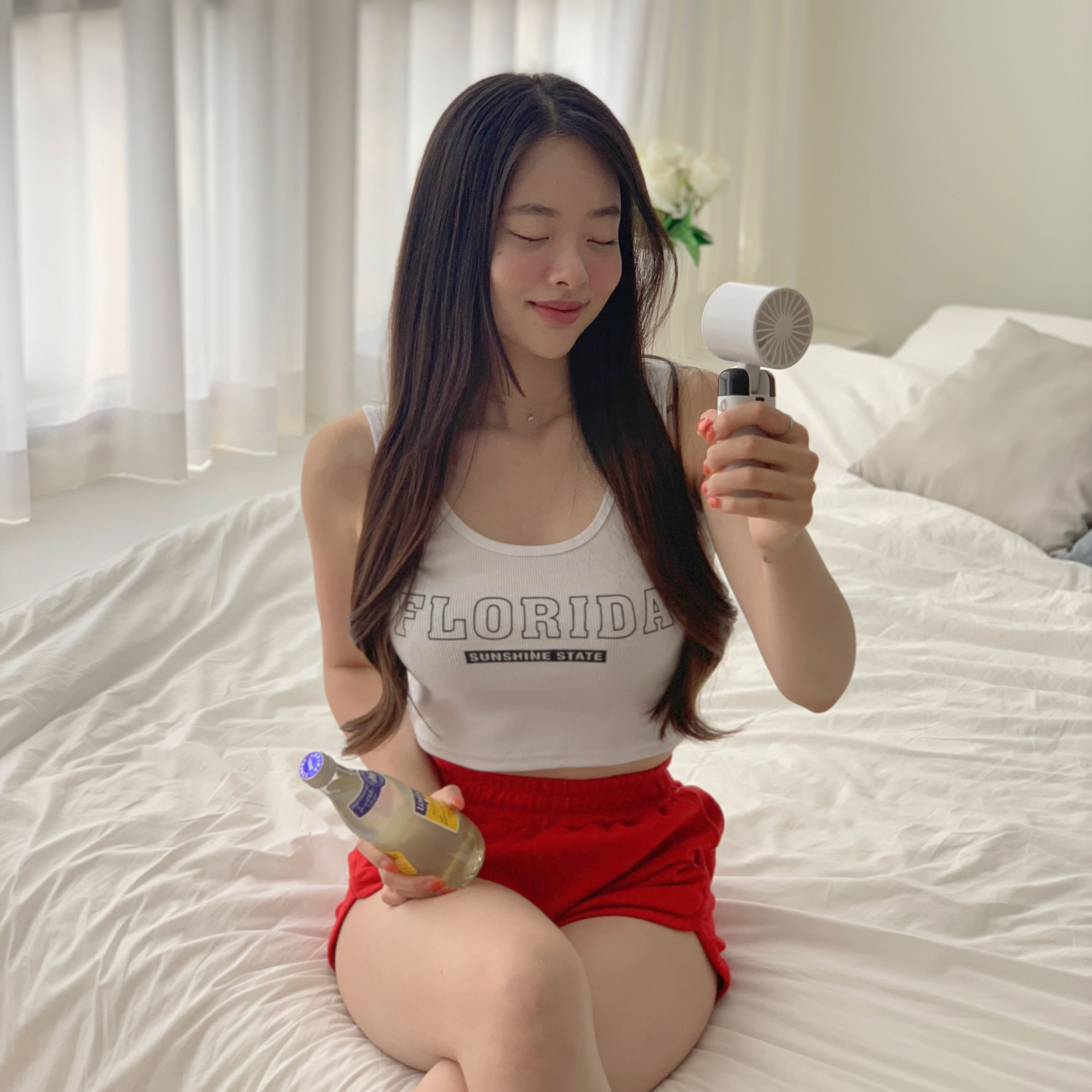 굿즈엔 급속냉각 휴대용에어컨선풍기 미니 핸디 손 무선 쿨링 - 상품 이미지