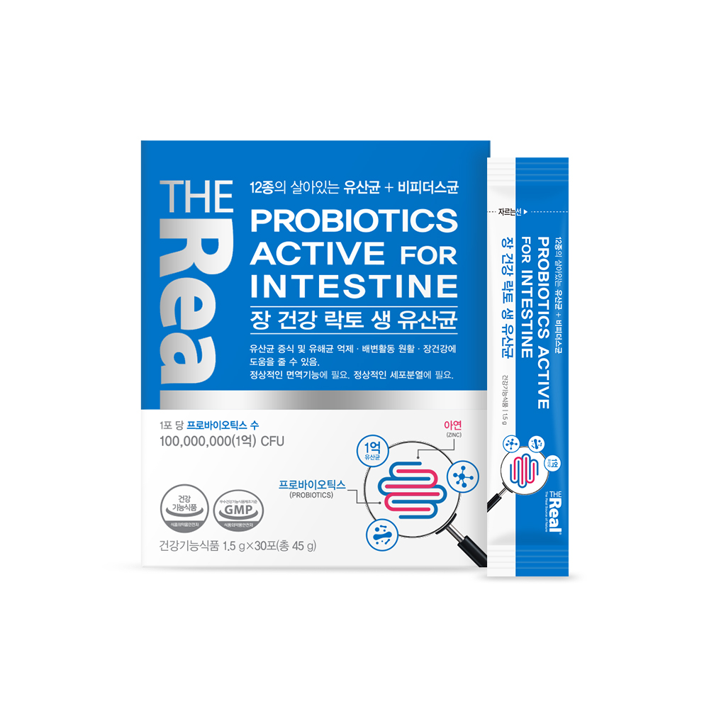 더리얼 장 건강 락토 생 유산균 프로바이오틱스 30포, 2개 - 상세 이미지 4