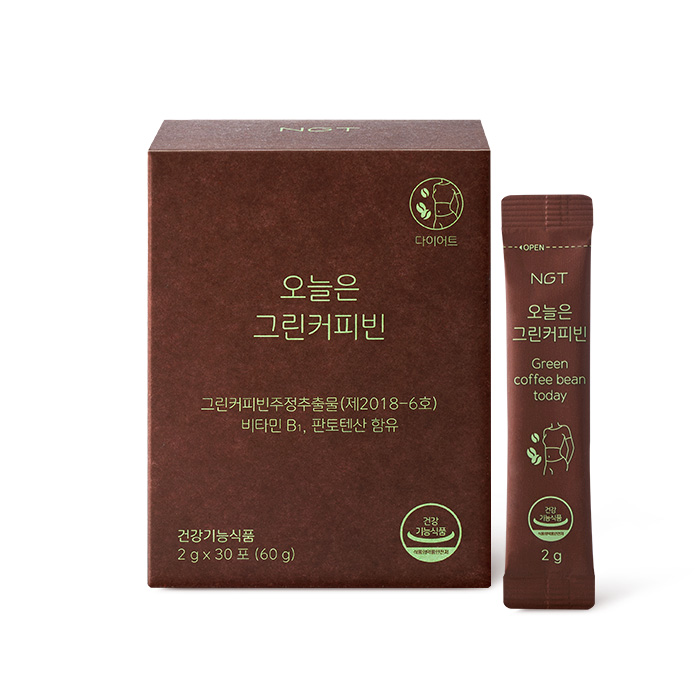 네츄럴굿띵스 오늘은 그린커피빈 다이어트 커피 체지방감소 30포, 1개 - 상품 이미지