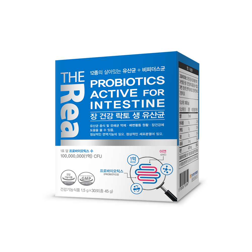 더리얼 장 건강 락토 생 유산균 프로바이오틱스 30포, 2개 - 상세 이미지 3