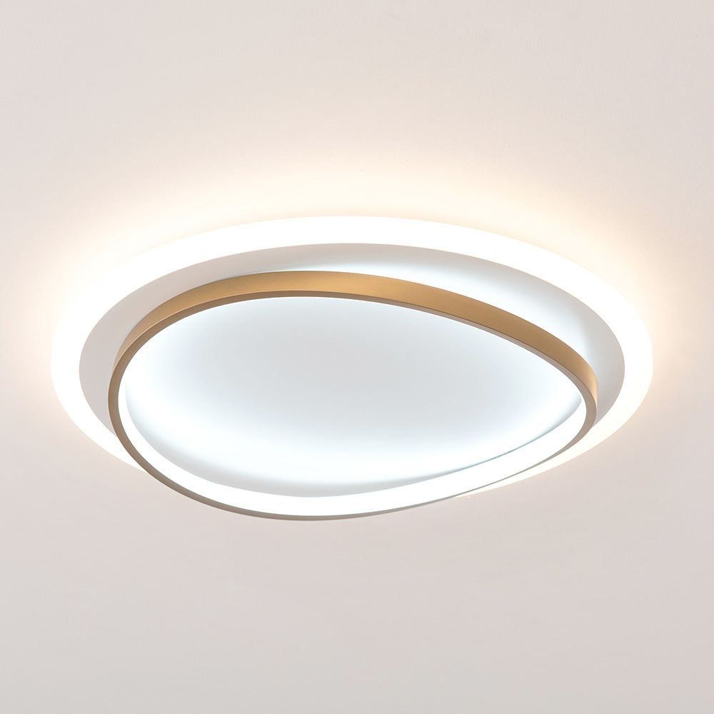LED 방등 방조명 마키아 50W 블랙 거실 안방 천장등 - 상세 이미지 4