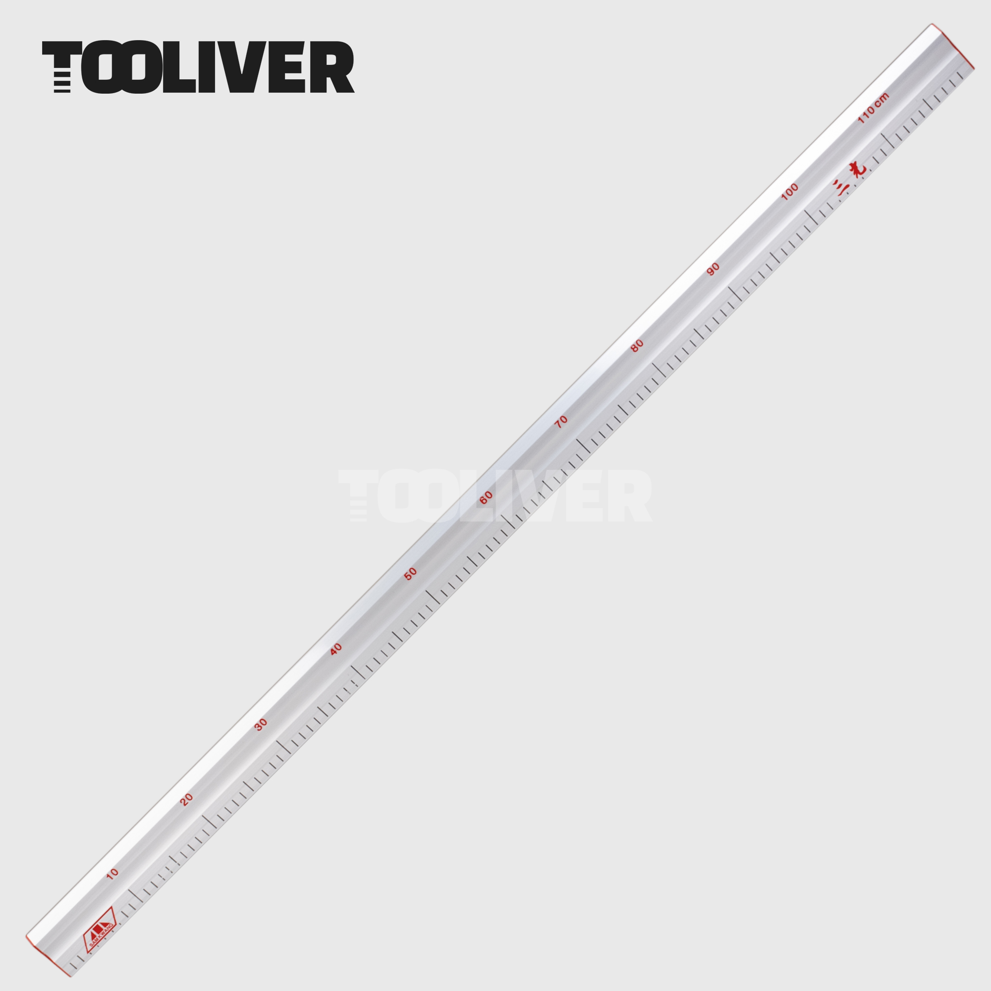 재단자 도배 기능사 벽지 일자 120cm 삼광 알루미늄자 - 상품 이미지