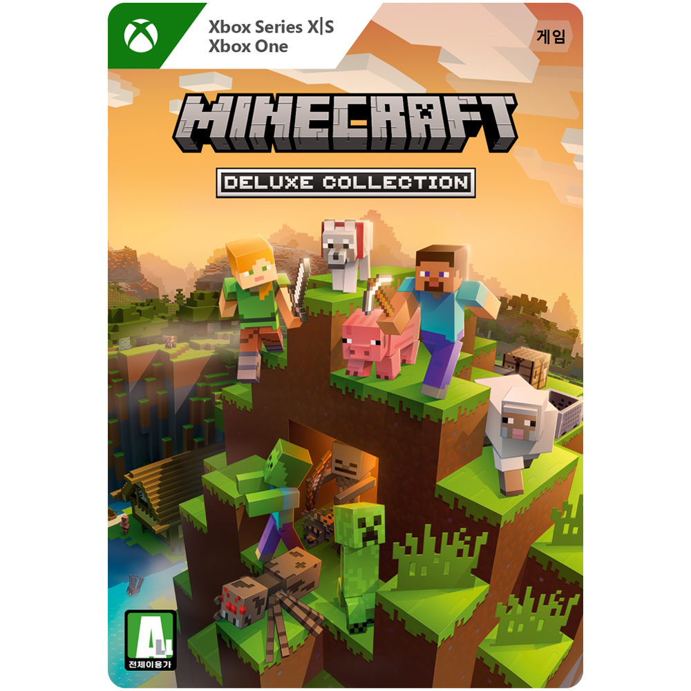 [ Xbox ] 마인크래프트 디럭스 컬렉션 Digital Code [24시간 발송]