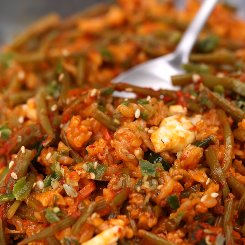 셰프애찬 제철 별미 김치 국산 고구마줄기 고구마순 김치 1kg, 1개 - 상세 이미지 4