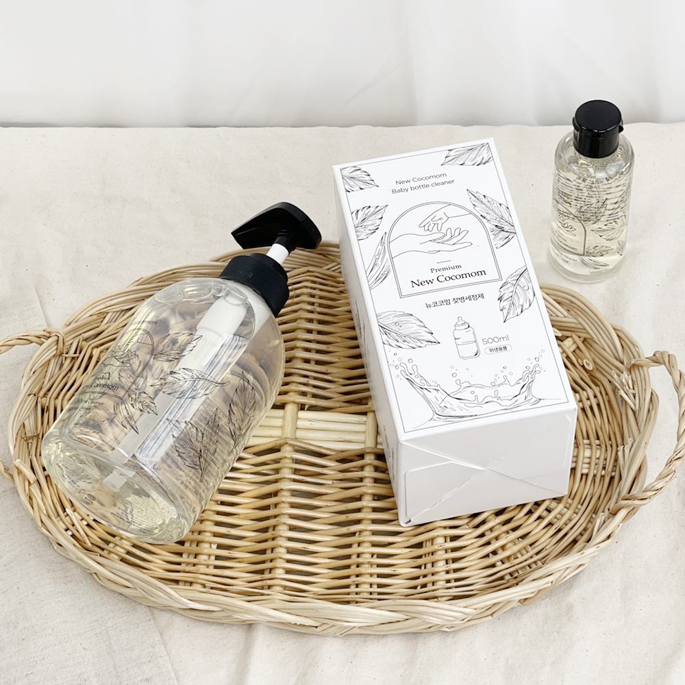 [단종임박특가] 어린녹차잎 뉴코코맘 젖병세정제 500ml 1+1 아기세제 - 상세 이미지 5