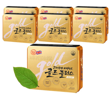 고려은단 비타민C 골드 플러스 1120mg 360정 7개 고려은단 비오틴 아연 항산화 뼈건강 피부