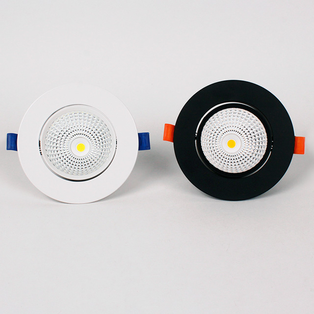 엘포스 LED 다운라이트 집중형 9.5cm(4인치) COB 12W 직회전 매입등 플리커프리 - 상세 이미지 2