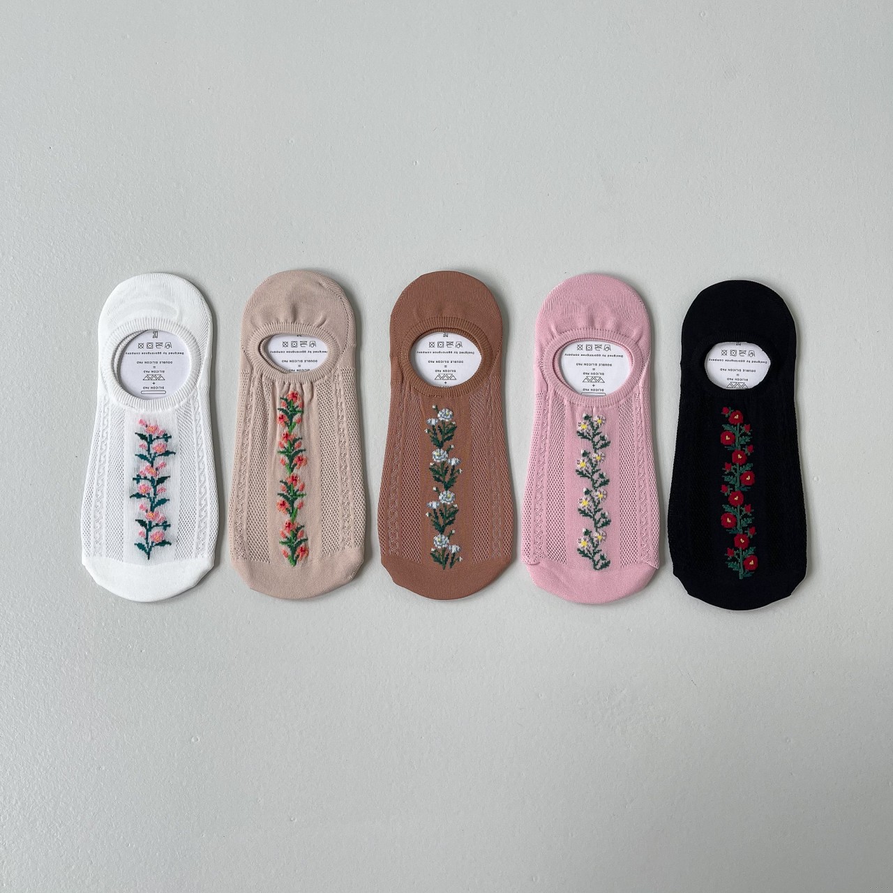 [리햅] 트웰 빈티지 플라워 레이스 여름 덧신 여성 페이크삭스 - 상세 이미지 2