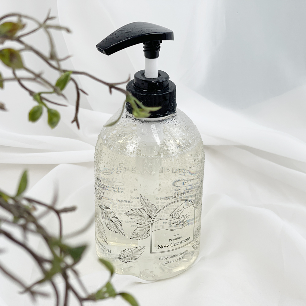 [단종임박특가] 어린녹차잎 뉴코코맘 젖병세정제 500ml 1+1 아기세제 이미지 6