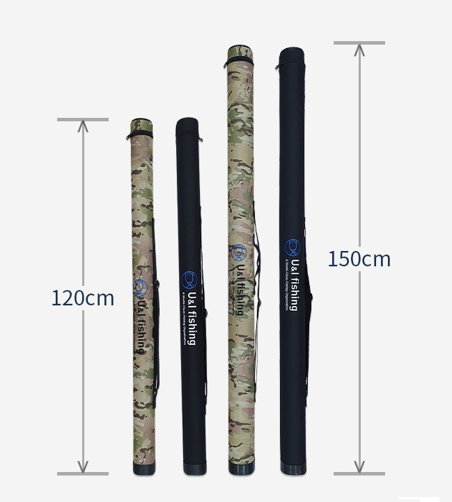유앤아이피싱 로드 낚시대 루어 원통 원형 하드 케이스 가방 c120-7cm - 상세 이미지 2