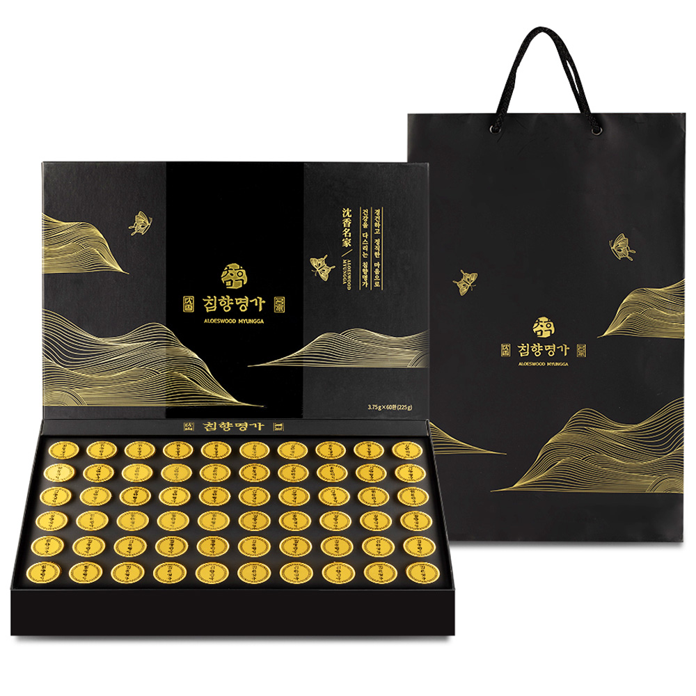 침향명가 발효 침향환 침향단 침향원 효능 60환, 1개