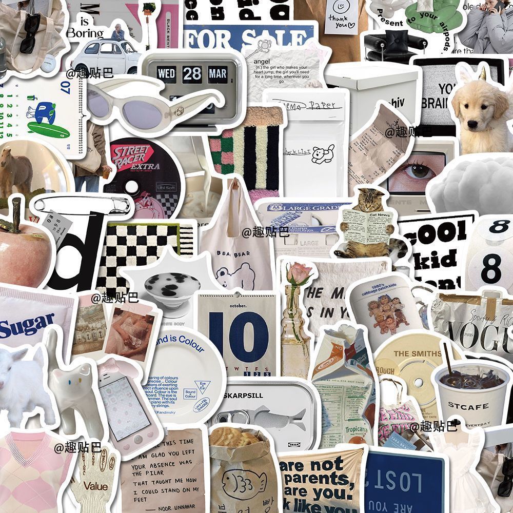 리모와 스티커 캐리어 대형 다꾸 핸드폰 아이패드 폰꾸 빈티지 노트북 다이어리 - 상세 이미지 3