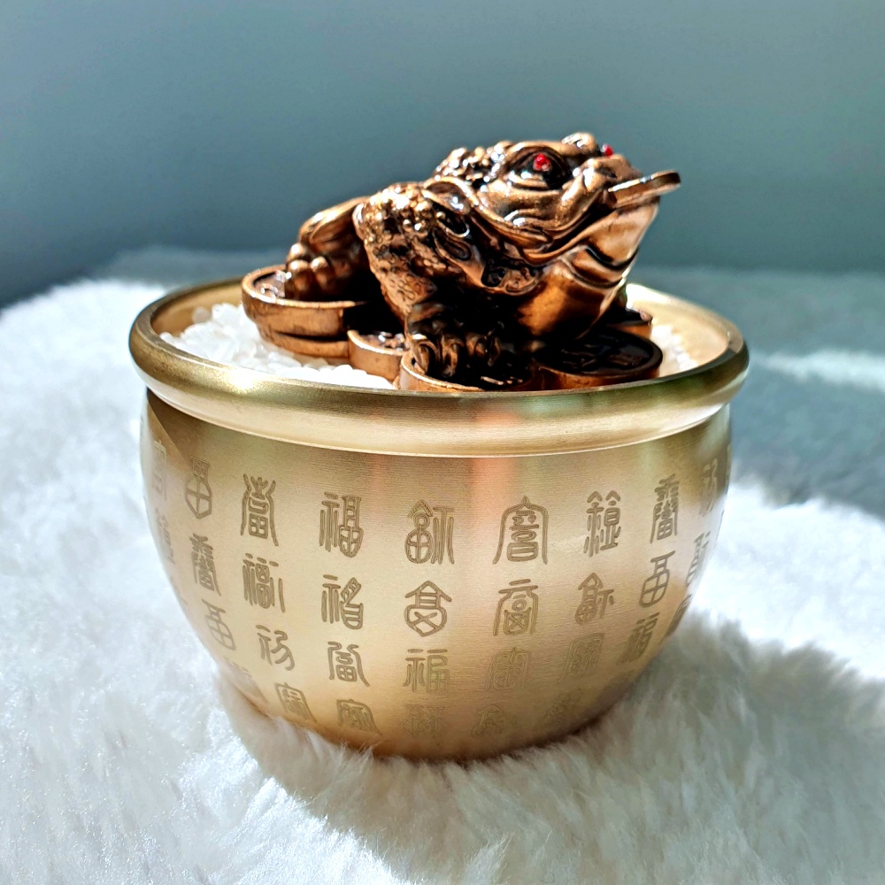 풍수 세발 삼족 두꺼비 장식 행운소품 사무실장식품 책상인테리어 - 상품 이미지
