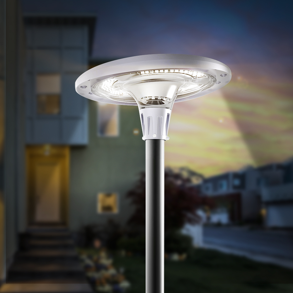 태양광 가로등 UFO 조명 태양열 정원등 LED 볼라드등 전구 헤드 도로 열주등 800W - 상세 이미지 2