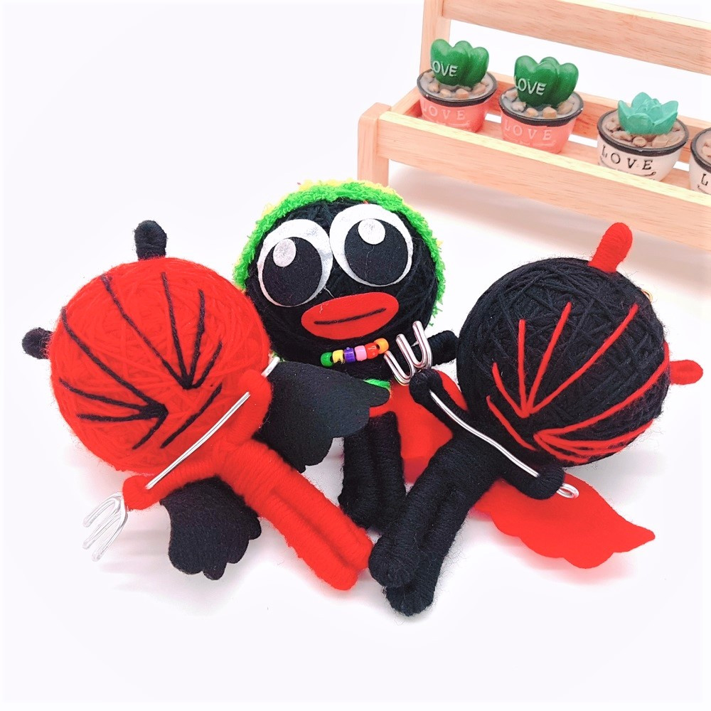 삼지창악마 골프티 꽂이 드라이버 티샷 골프핀 블랙 - 상세 이미지 5
