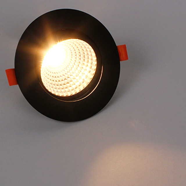 엘포스 LED 다운라이트 집중형 9.5cm(4인치) COB 12W 직회전 매입등 플리커프리 이미지 6