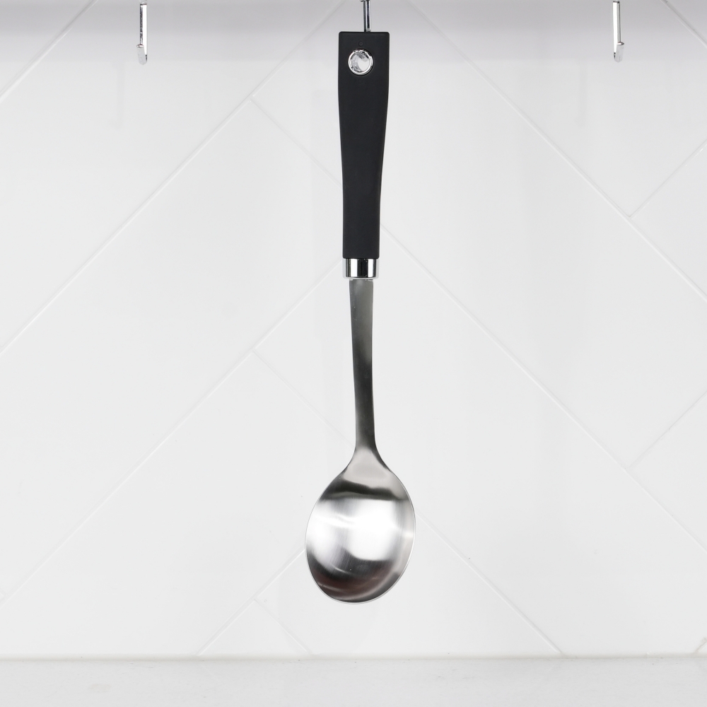 서빙스푼 볶음 요리 스푼 주걱 서빙 국자 블룸 샤틴 무광 국내산 스텐 304 - 상세 이미지 2