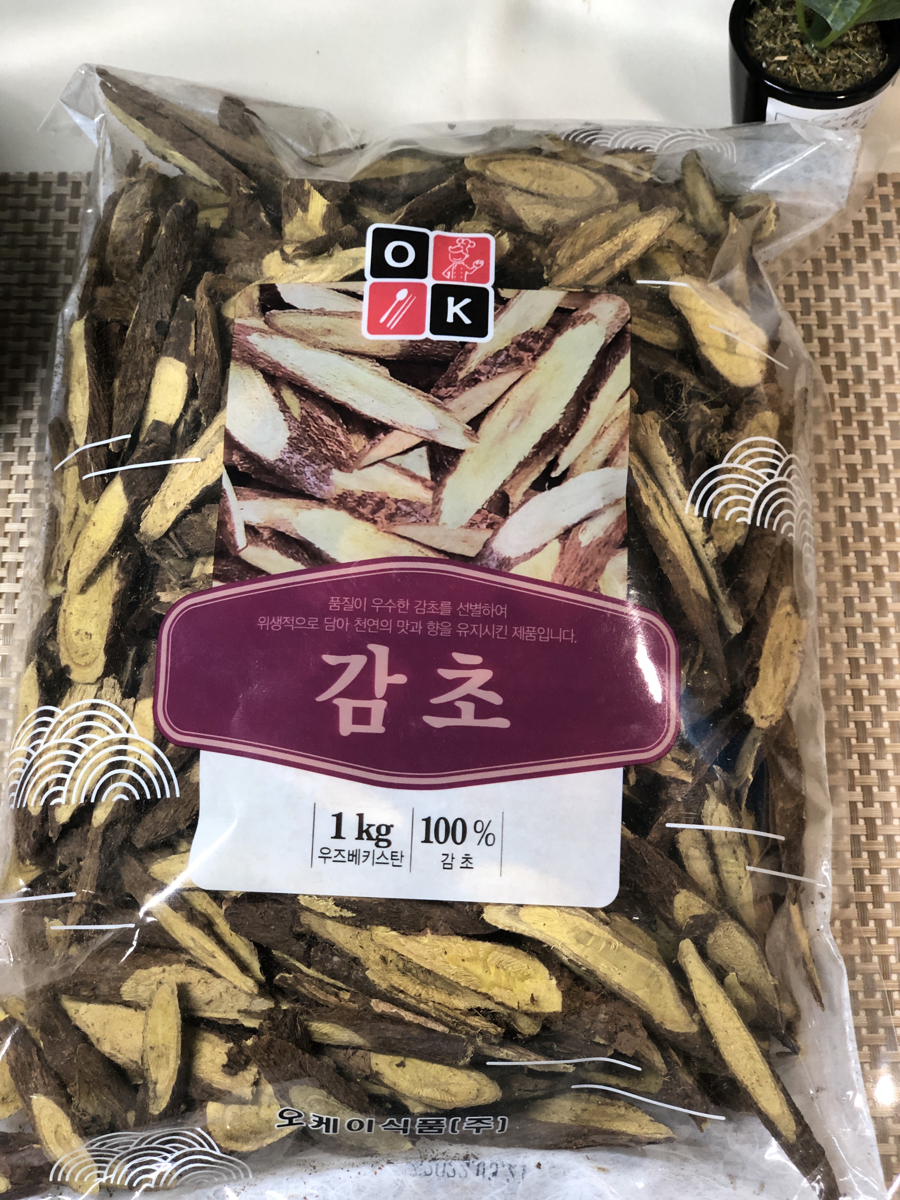 대용량 맛집 특A급 자연 감초 1kgX10개 특산품 감초효능 감초차 식자재마트 청정몰 제품 이미지