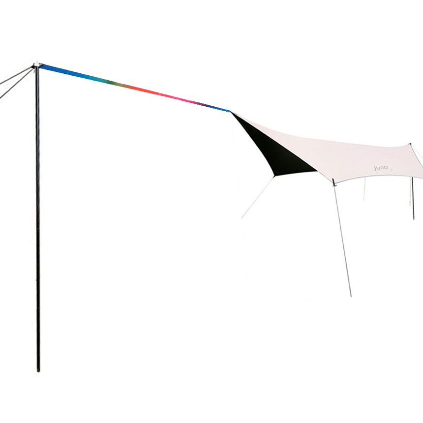 준토 타프연장 웨빙 스트랩 양쪽조절 연장웨빙 그라데이션 3m