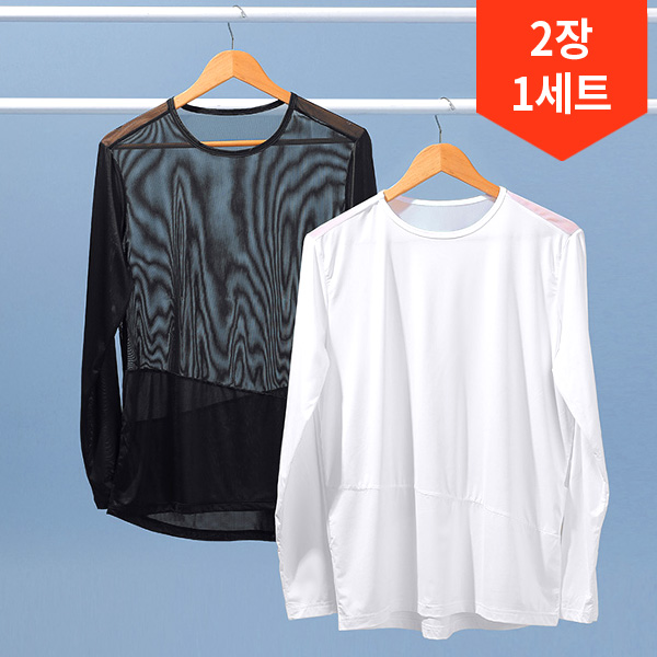 2장1세트/JXR 발란스스킨 솔리드 메쉬 이너웨어 - 상세 이미지 2