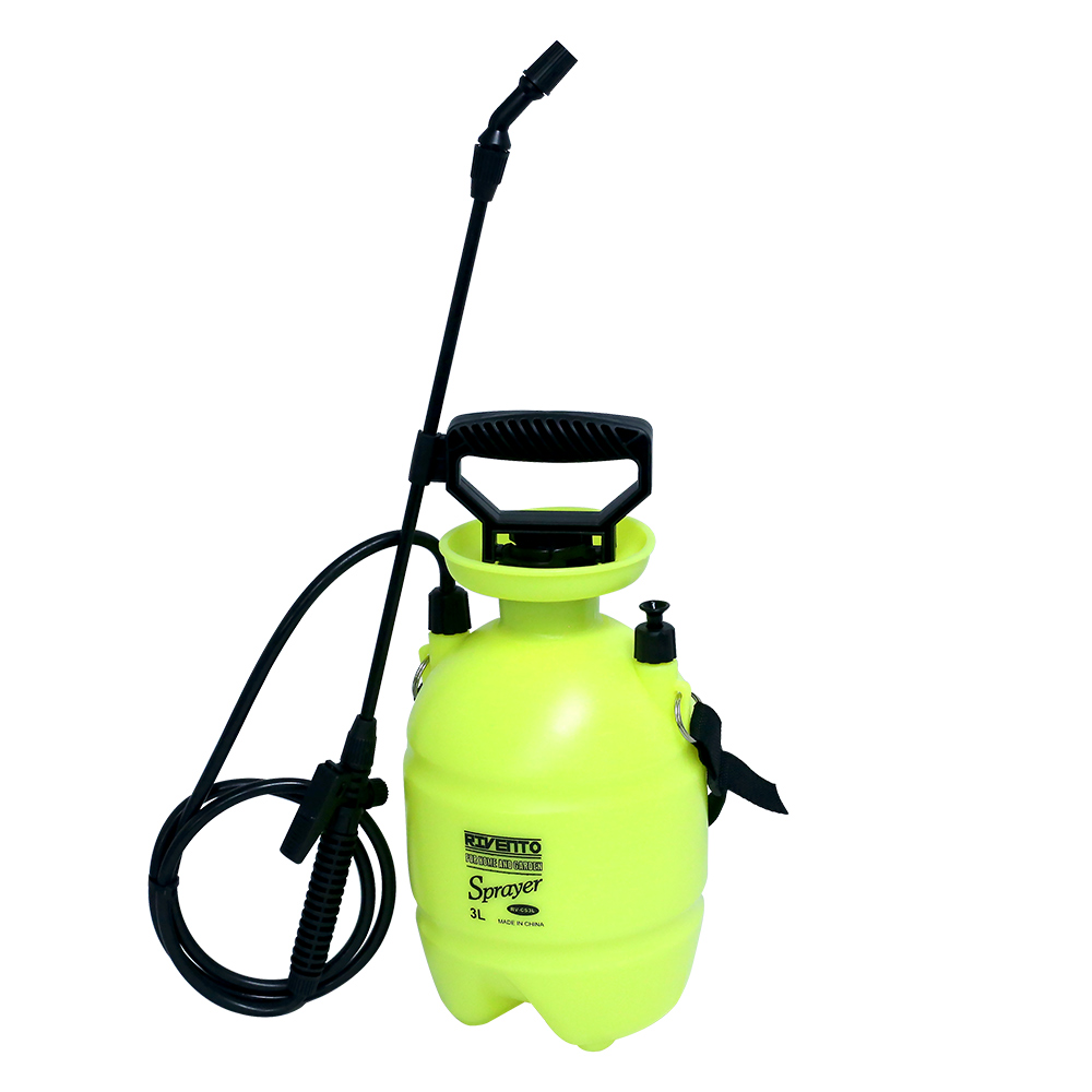 리벤토 압축분무기 3L 원예 방역 세차 살포기 소독 농약 농업 정원 분사
