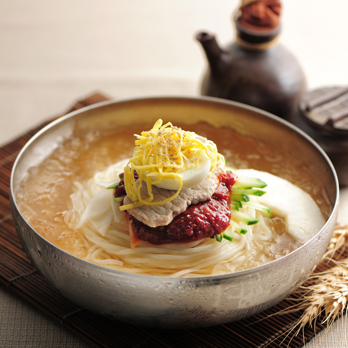 전문업소용 선비찬 밀면 2Kg X 8팩 (밀면 80인분 사리) 이미지 2