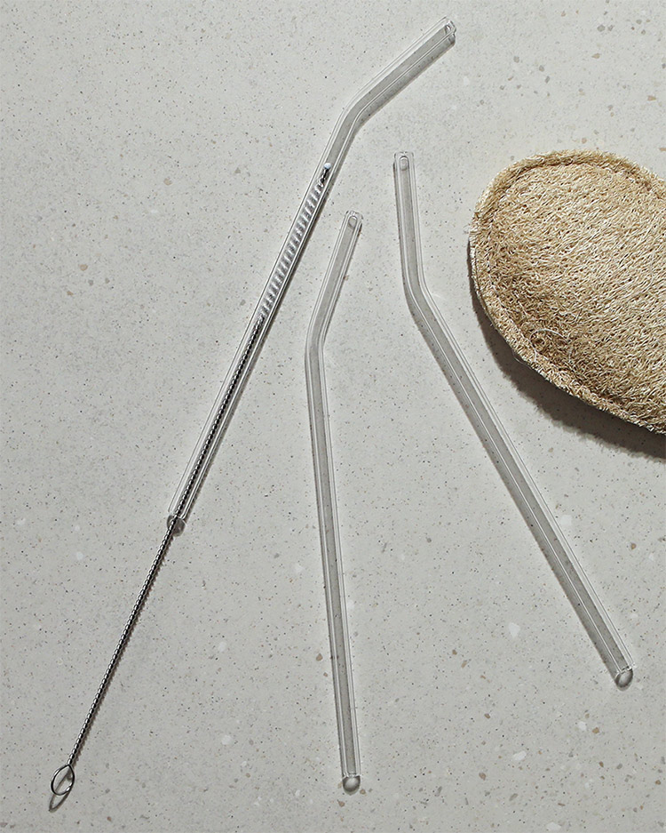 얇은 스텐 빨대세척솔 22.8cm 5개 오일병뚜껑 젖병솔(CRA0057) - 상세 이미지 3