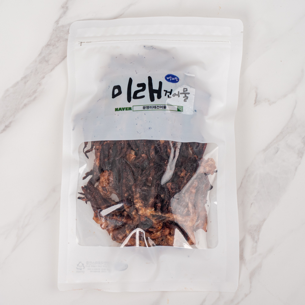 맛있는 숏다리 오다리 오징어다리 110g + 110g 납짝 까망 220g - 상세 이미지 4