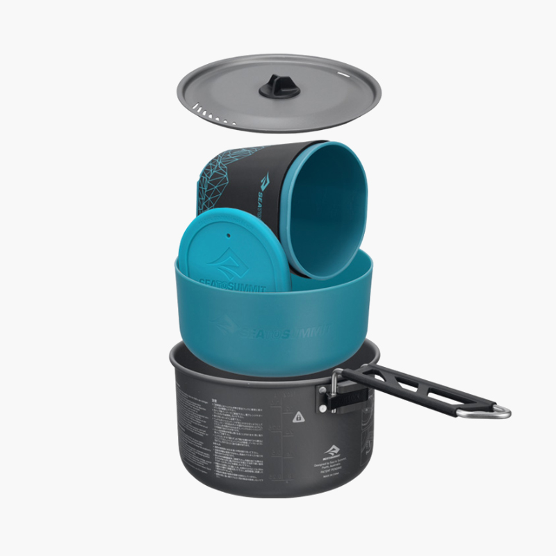 씨투써밋 알파 세트 1.1 백패킹 경량 코펠 식기