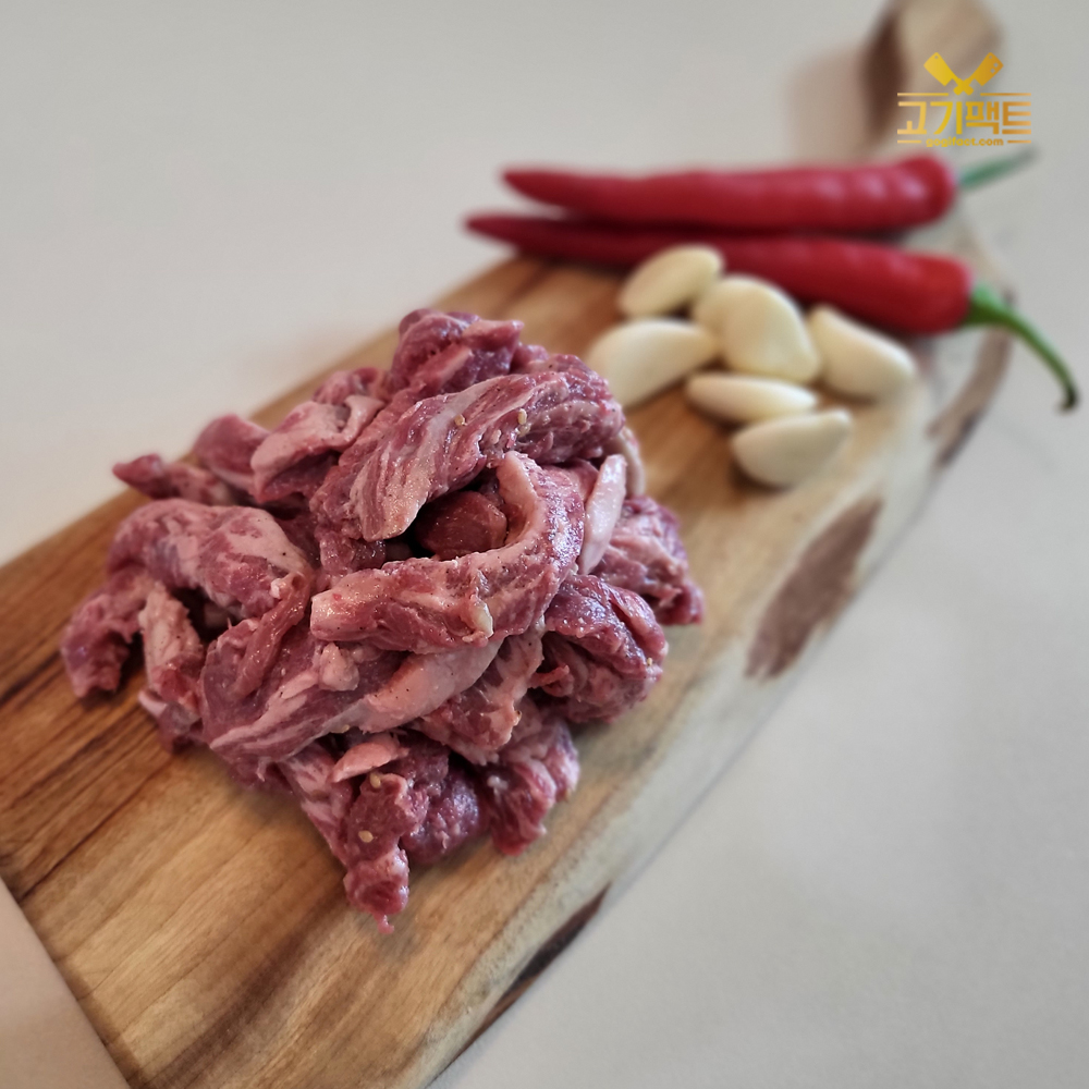 마장동고기팩트 특제 마늘 소스 양념 갈비살 300g - 상품 이미지