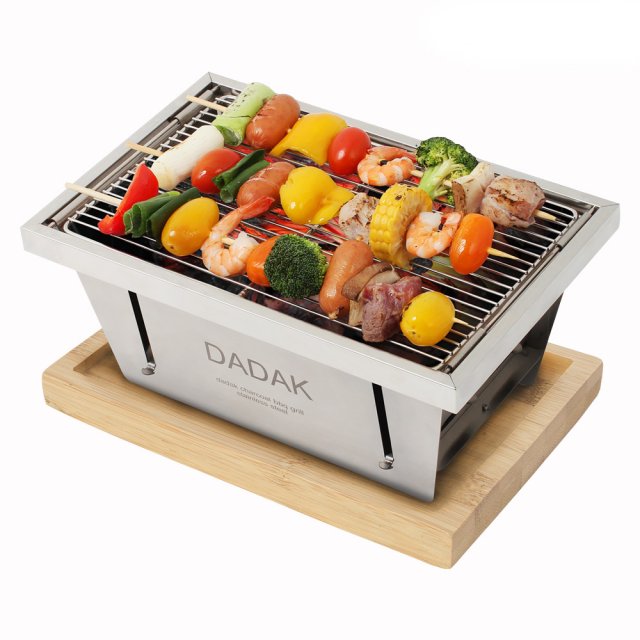 [꾸버스] 다닥그릴 경량 원터치 접이식 그릴 M