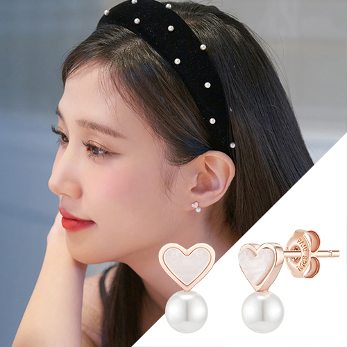귀걸이 목걸이 반지 팔찌 자개 귀걸이