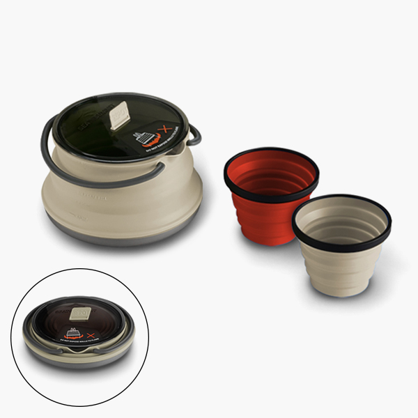 씨투써밋 엑스 세트 11 샌드 3종 경량 캠핑 식기세트