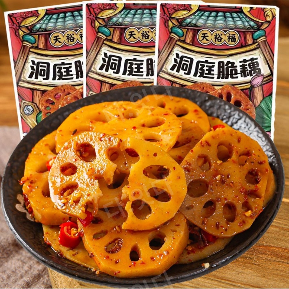 마라 틱톡 향라맛 중국간식 매콤한 영양간식 마라연근조림 소포장 15g X 100봉 - 상품 이미지