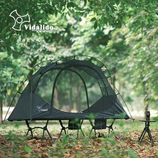 비달리도 코트텐트 미니쉘터 백패킹 야전침대 솔캠이너텐트
