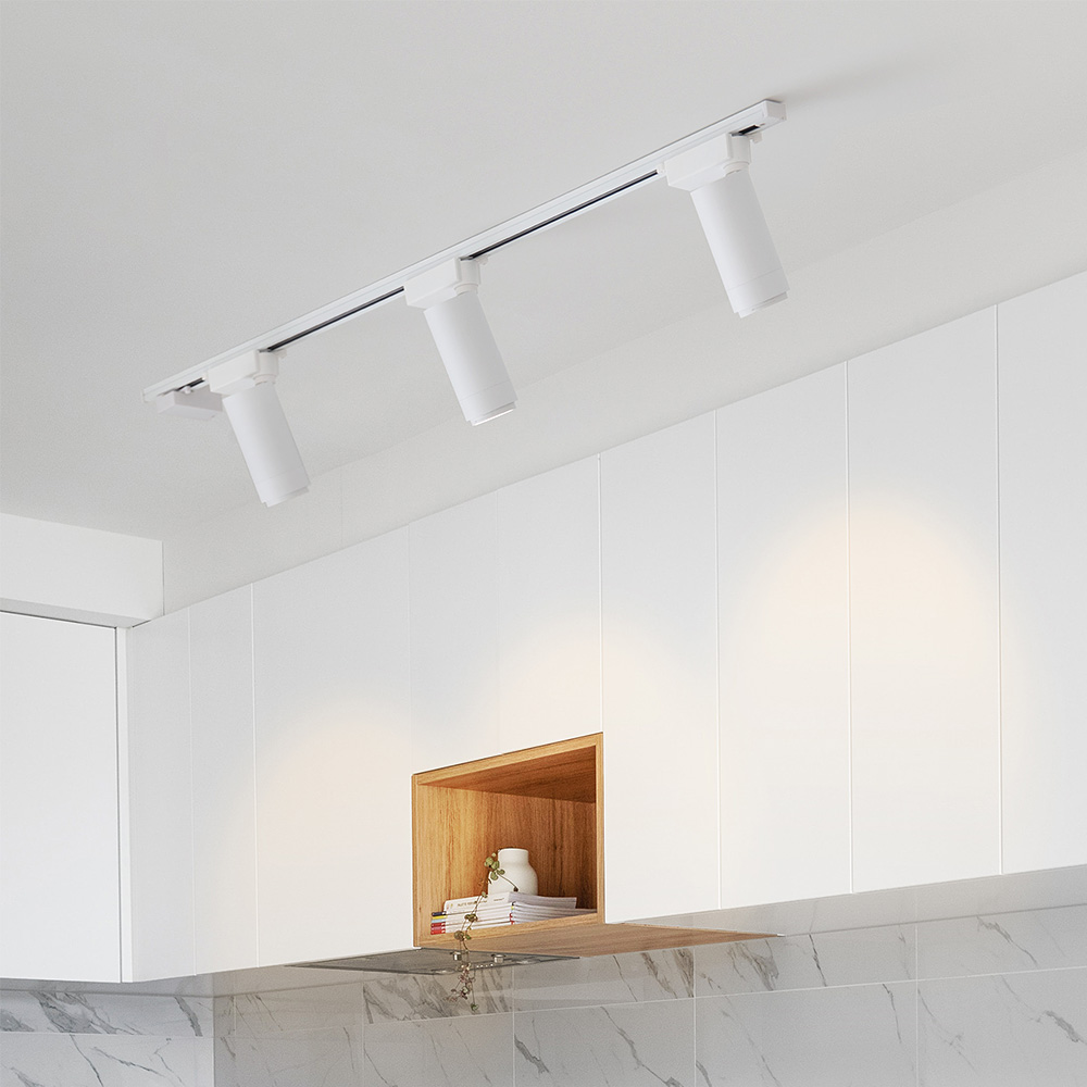 LED 원통 COB 레일조명 리보드 20W 핀조명 화이트 - 상세 이미지 5