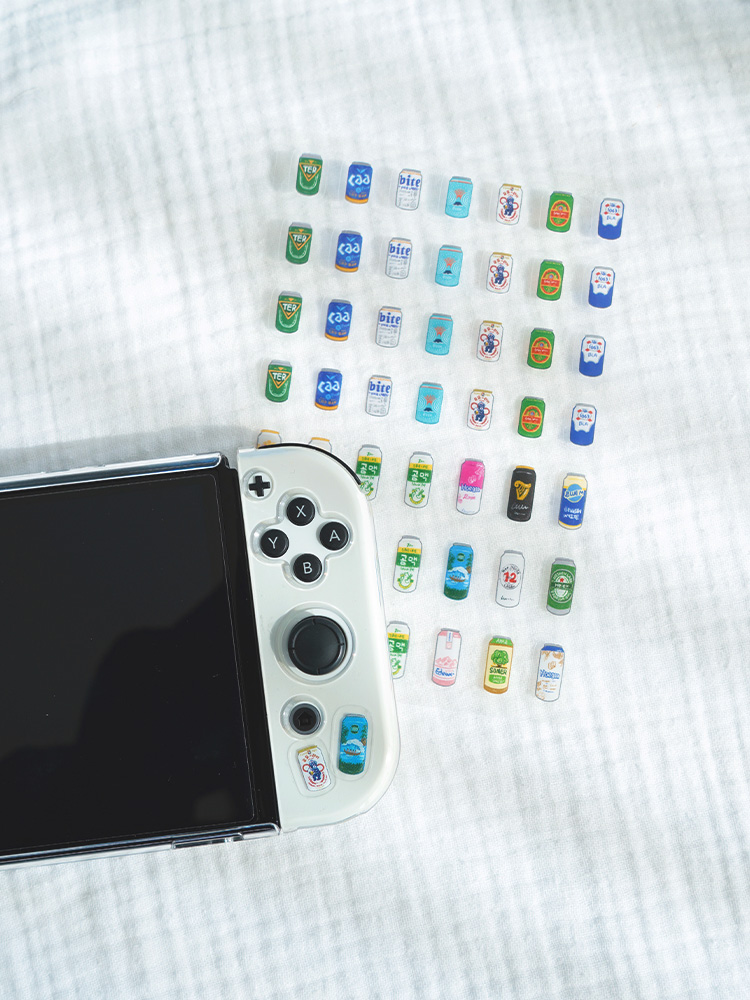 리훈 슬기로운 음주생활 리무버블스티커 소주 맥주 와인 막걸리 술4종 세트