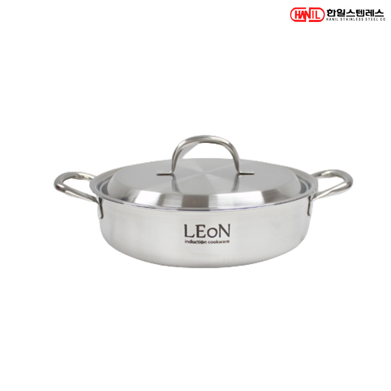[복진상사] 한일STS 리온 인덕션가능 스텐레스 전골냄비 24cm : 복진상사