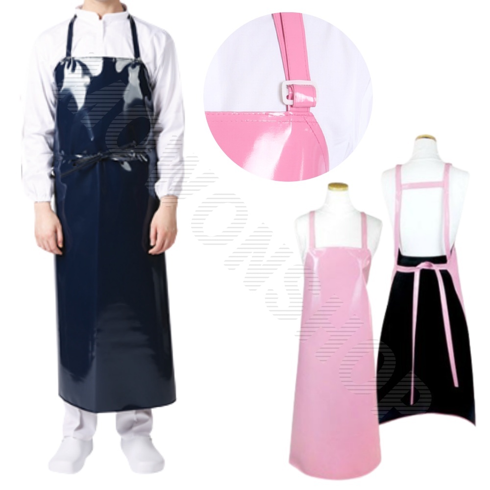 방수용 앞치마 정육 수산시장 우레탄 남자 방수 H 특대 NV