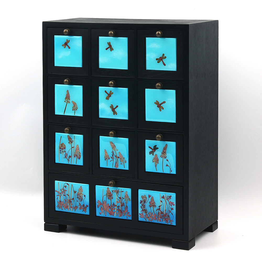 프레스코21 압화 만들기 약장함 보관함