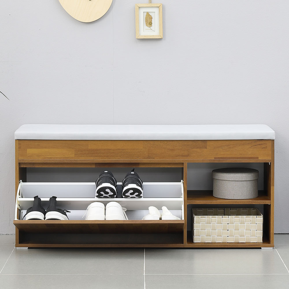 레어 아파트 좁은 현관신발장 의자 틈새 슬림 미니 신발장 선반 벤치형