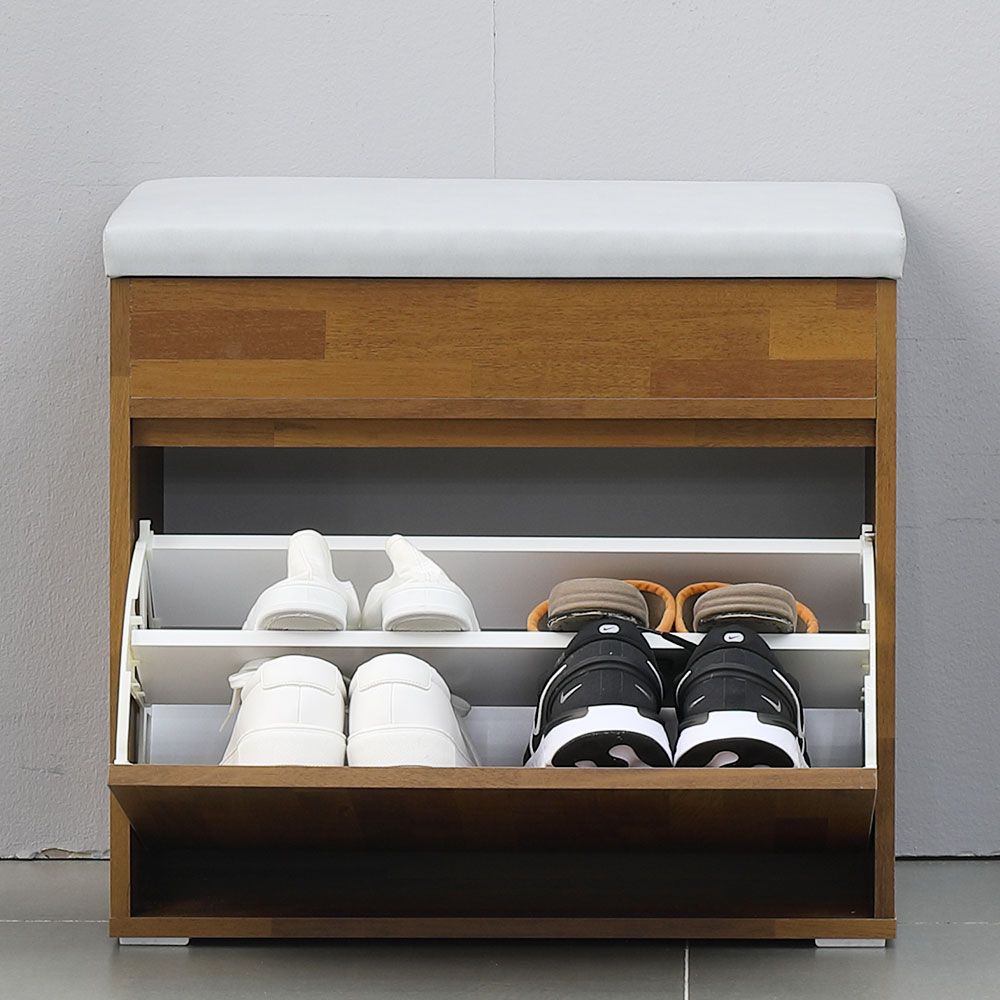 레어 아파트 좁은 현관신발장 의자 틈새 슬림 미니 신발장 선반 벤치형