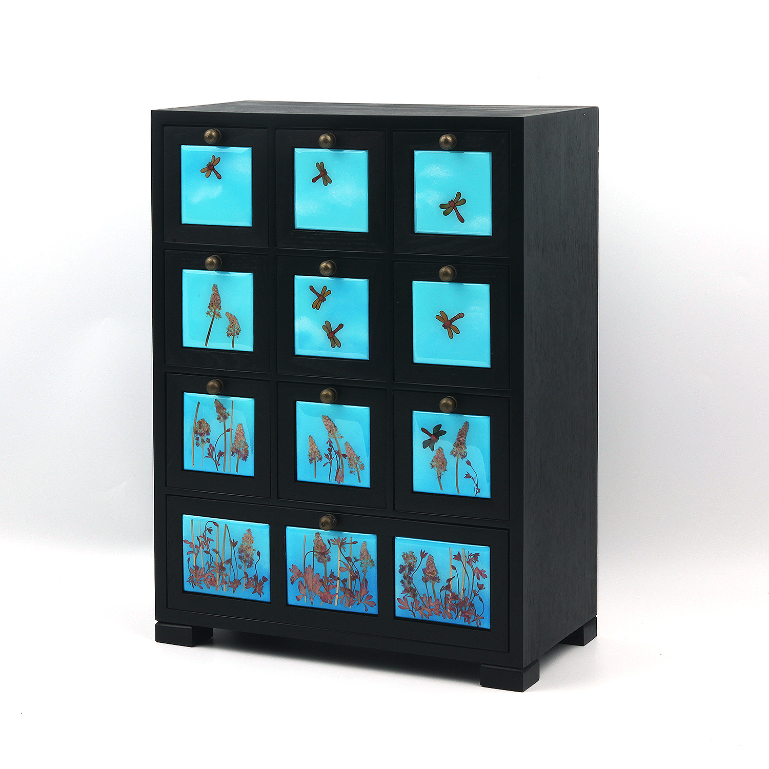 프레스코21 압화 만들기 약장함 보관함