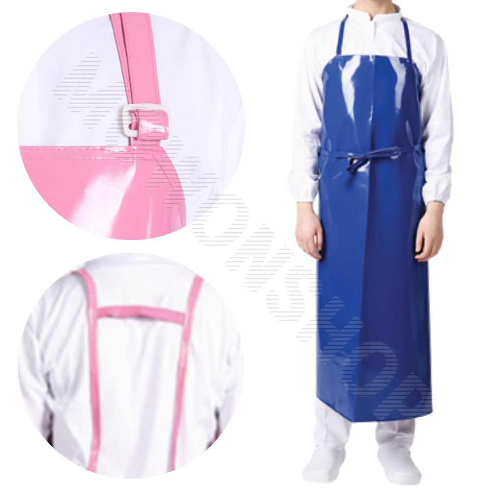 방수용 앞치마 정육 수산시장 우레탄 남자 방수 H 대 BL