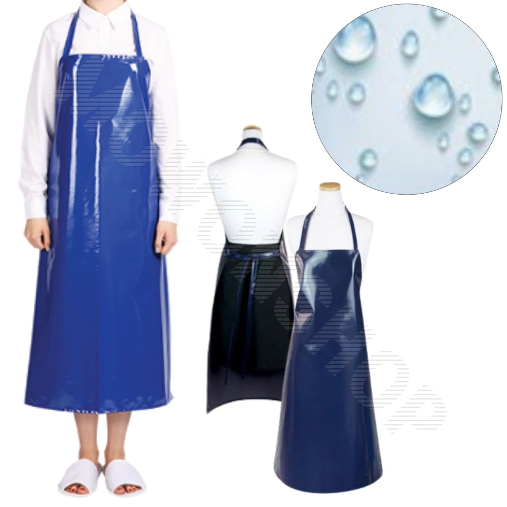 방수용 앞치마 정육 수산시장 우레탄 완전 방수 중 BL