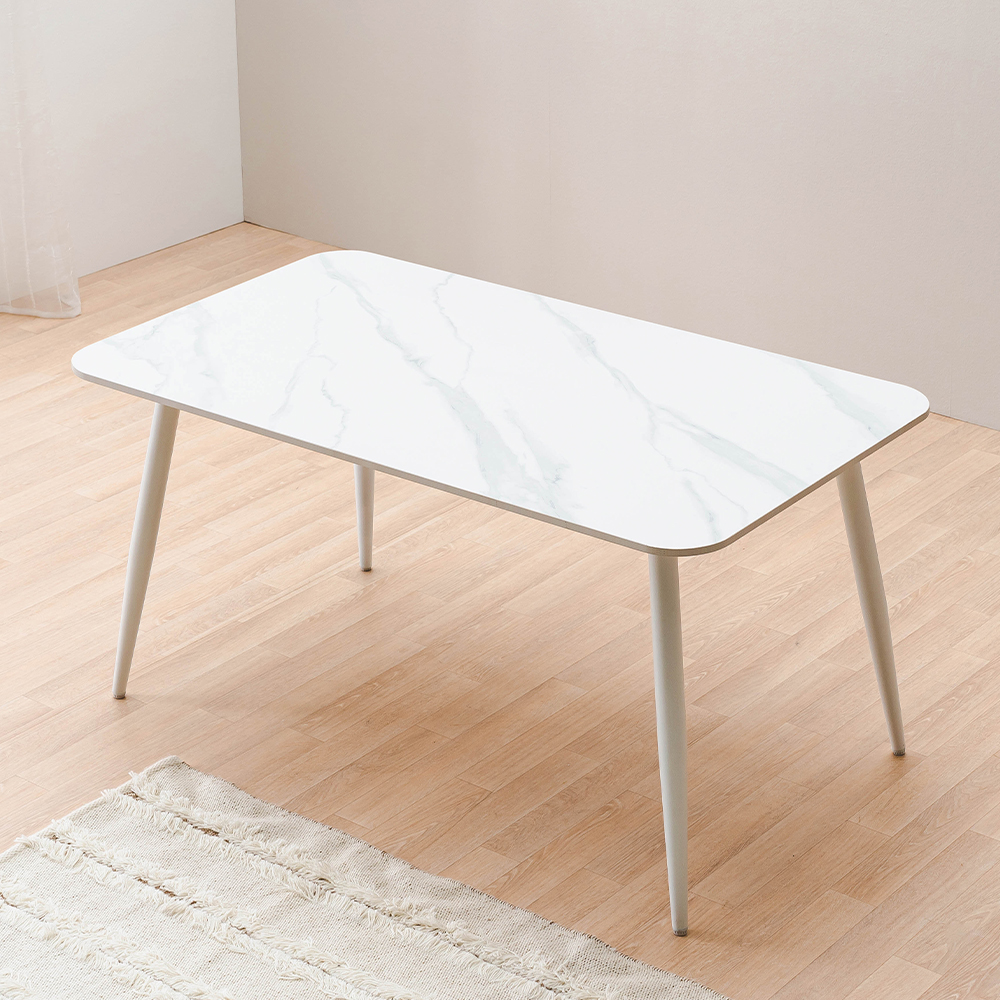 [N포인트 1만](희망일배송)로티 카페 테이블 1400 세라믹 4인 식탁세트 레브의자