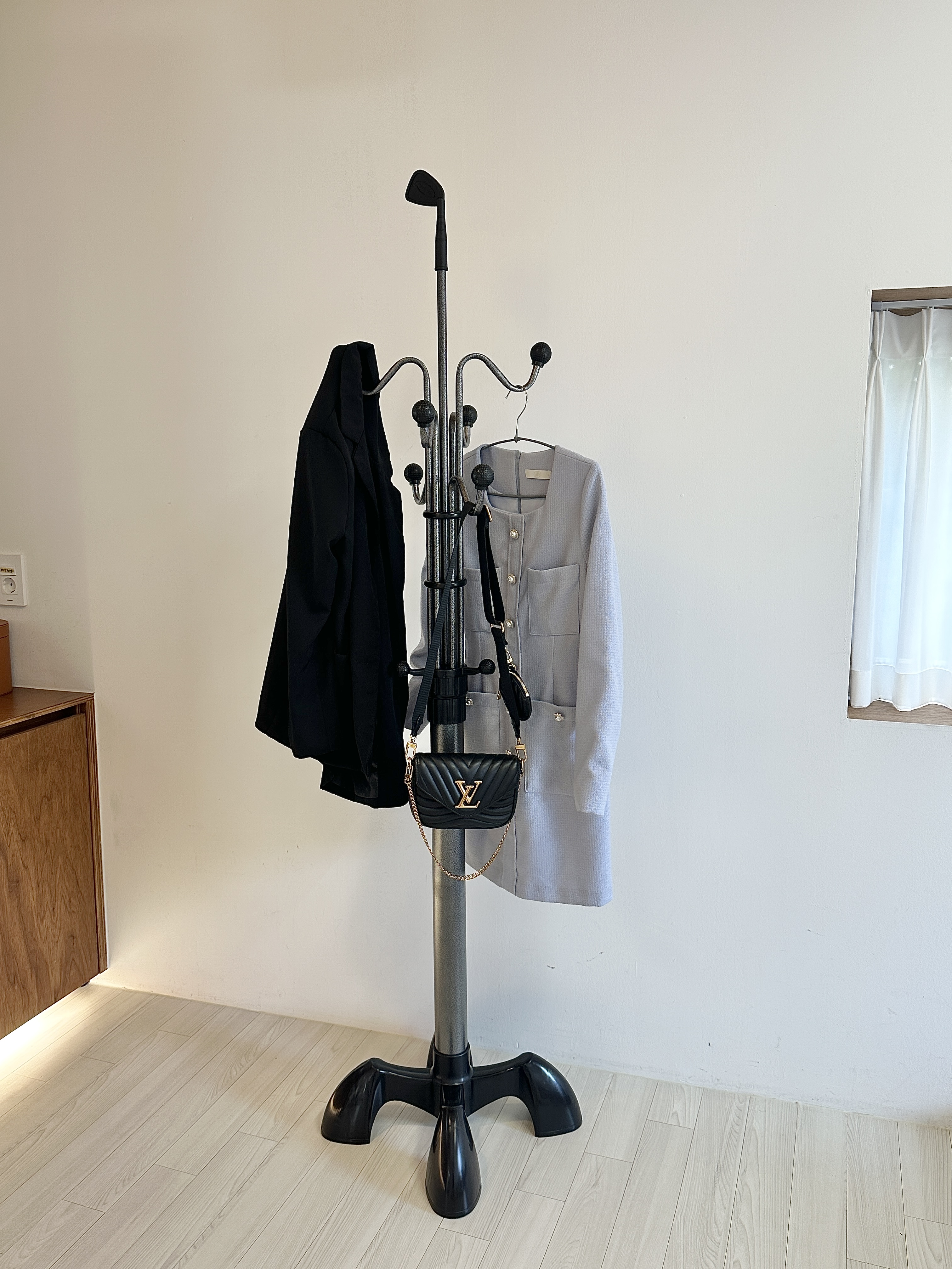 아텍스 스탠드 옷걸이 행거 회전 가능 튼튼한