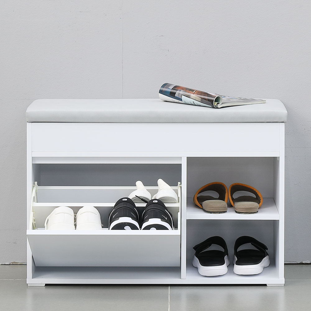 레어 아파트 좁은 현관신발장 의자 틈새 슬림 미니 신발장 선반 벤치형