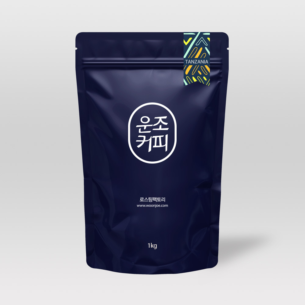 운조커피 탄자니아 브리티쉬로얄AA 1kg 원두 커피 분쇄안함 - 상품 이미지