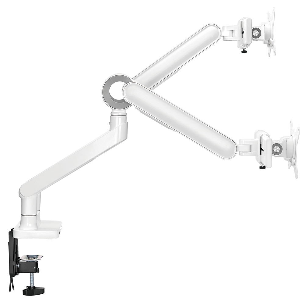 엔산마운트 32인치 벽면밀착형 듀얼모니터암+USB kit OS-25 - 상세 이미지 3